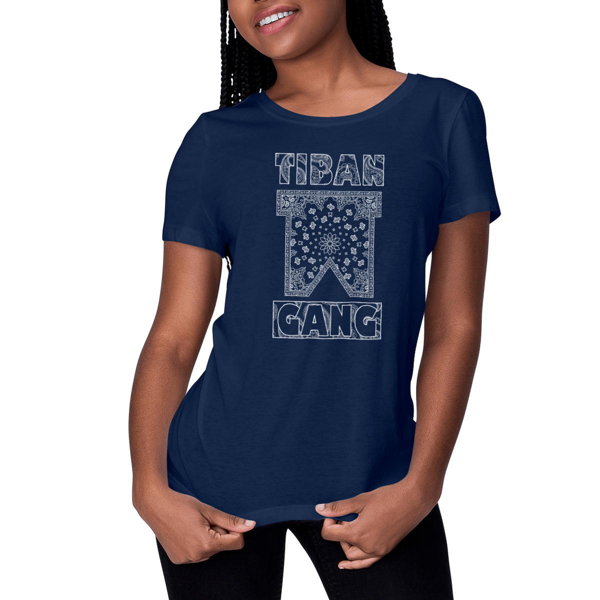 Paisley Bandana Woman