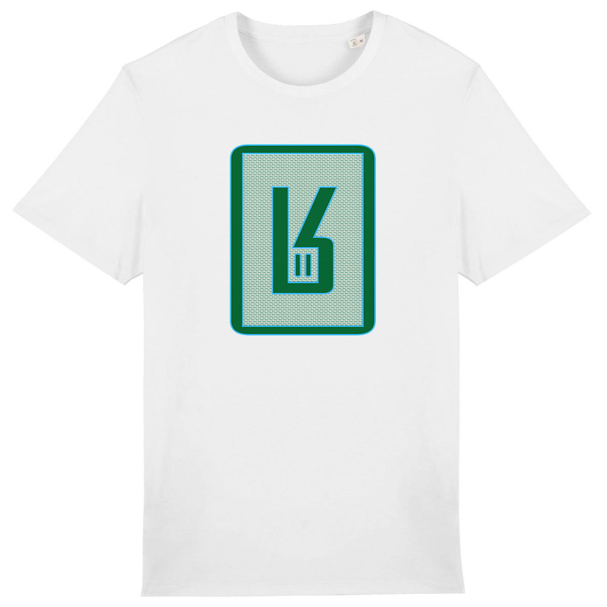 Registered Trademark Green & Blue Unisexe - Image