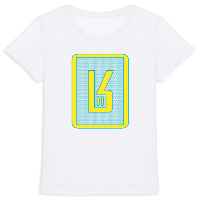 Registered Trademark Yellow & Blue Woman - Image