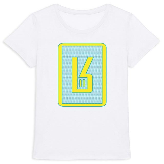 Registered Trademark Yellow & Blue Woman - Image