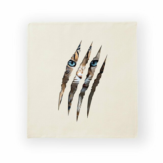 Image back ❀ Housse de coussin ~Premium+ ✦ LA GRIFFE DU CHAT [🌐 INT] ✨