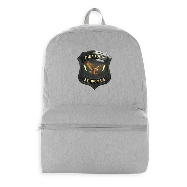 Image front ❀ Sac à dos 100% Recyclé ~Premium+ ✦ THE STORM IS UPON US [🌐 EN] ✨