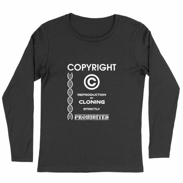 Image back ❀ T-Shirt Léger Femme Manches longues ~Premium ✦ THE ANTI-CLONE [🌐 EN] ✨