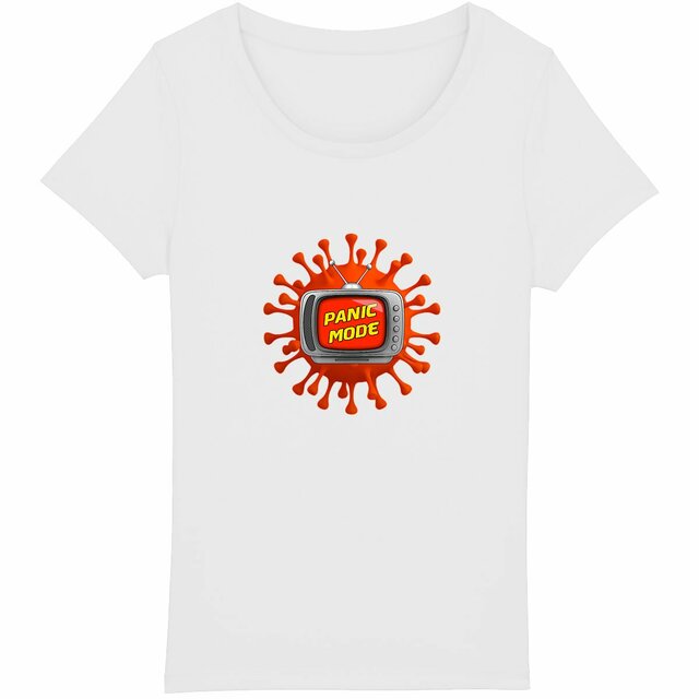 Image back ❀ T-Shirt Léger Femme ~Premium ✦ PANIC MODE [🌐 FR] ✨