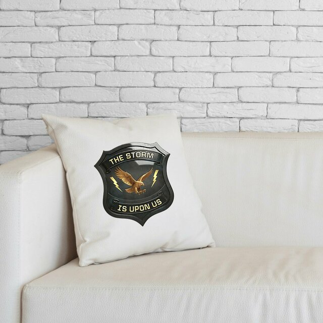 Image front ❀ Coussin + housse ~Premium+ ✦ THE STORM IS UPON US [🌐 EN] ✨
