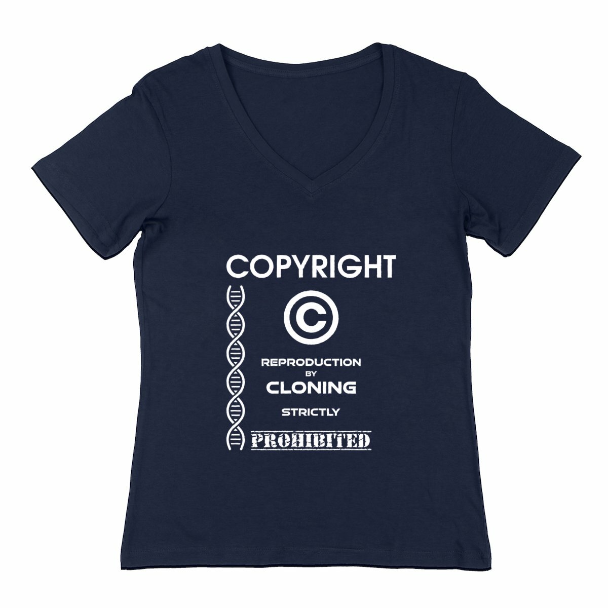 Image back ❀ T-Shirt Léger Femme Col V ~Change ✦ THE ANTI-CLONE [🌐 EN] ✨