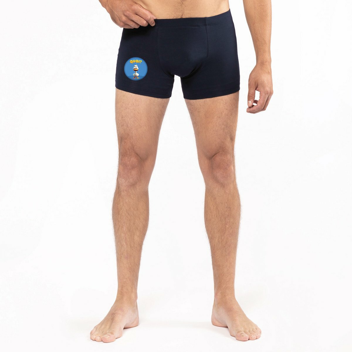 Image front ❀ Boxer Homme ~Premium+ ✦ PETIT CANARD [🌐 FR] ✨