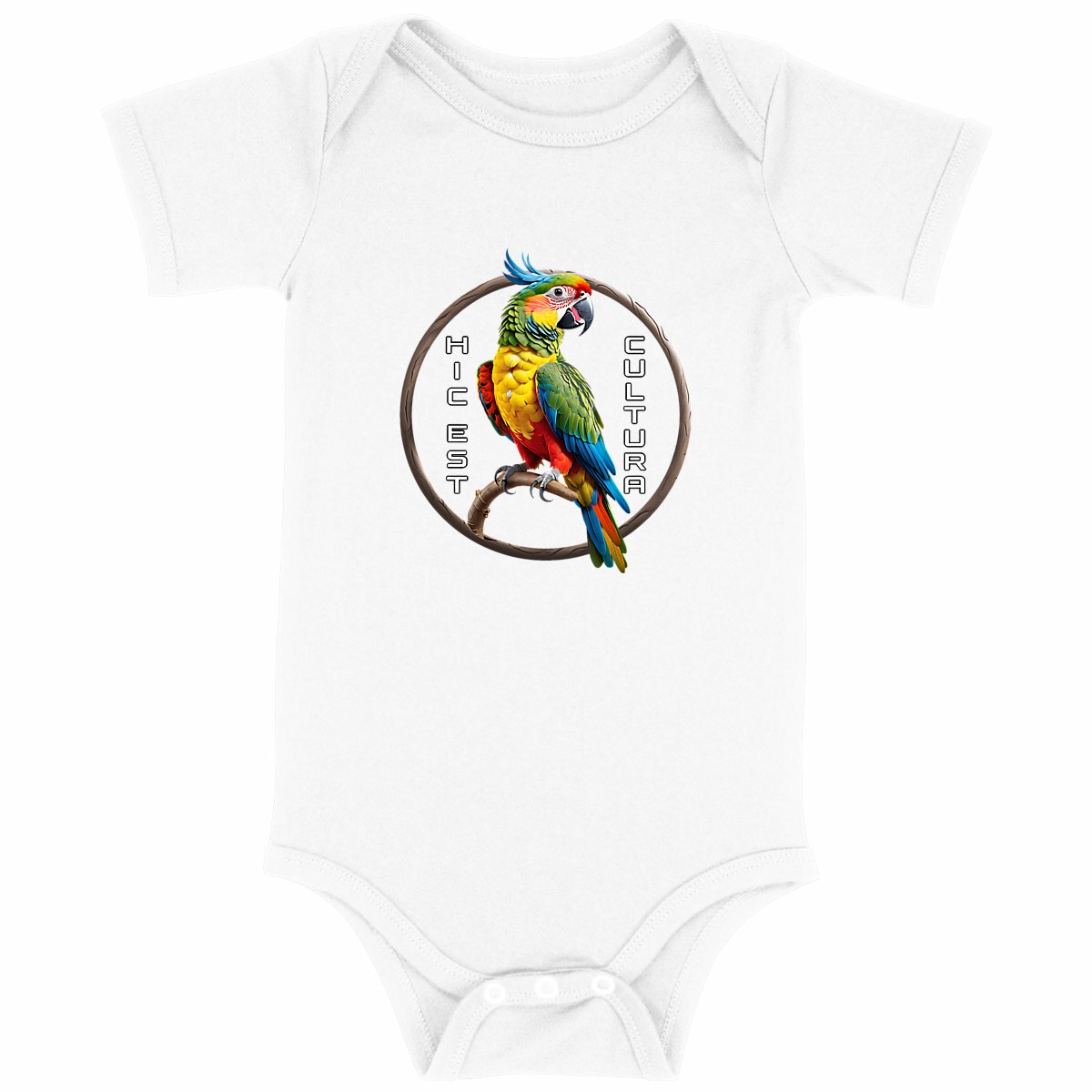 Image back ❀ Body Léger Bébé ~Premium+ ✦ PERROQUET [🌐 LAT] ✨