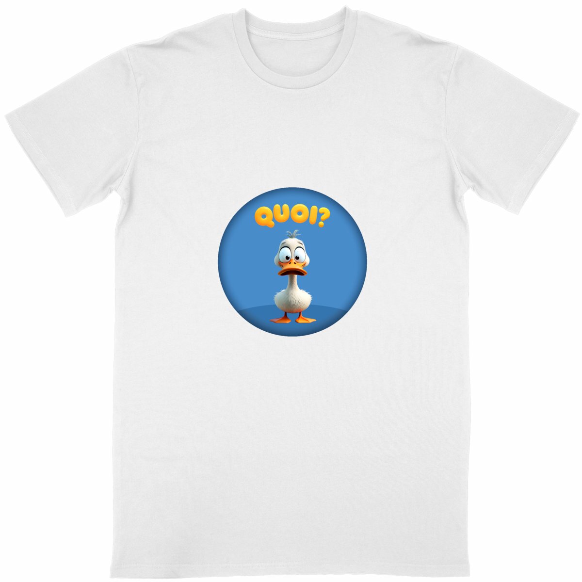 Image back ❀ T-Shirt Léger Classique Unisexe ~Change ✦ PETIT CANARD [🌐 FR] ✨