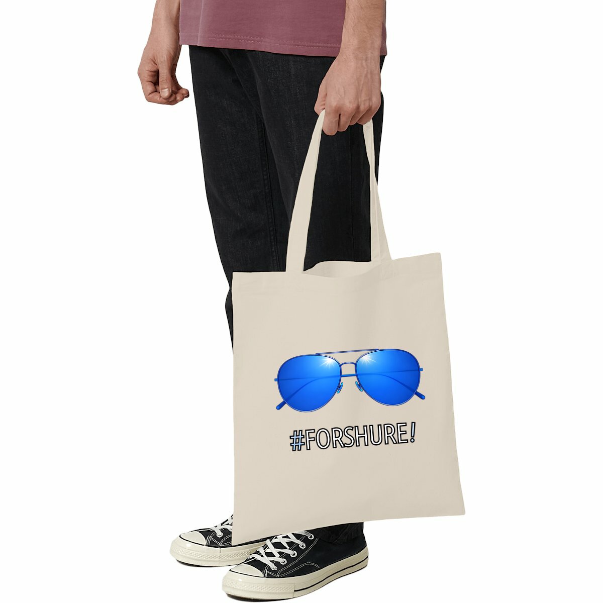Image front ❀ Totebag Léger ~Premium ✧ DAVOS 2026 PARODY [🌐 FR] ✨