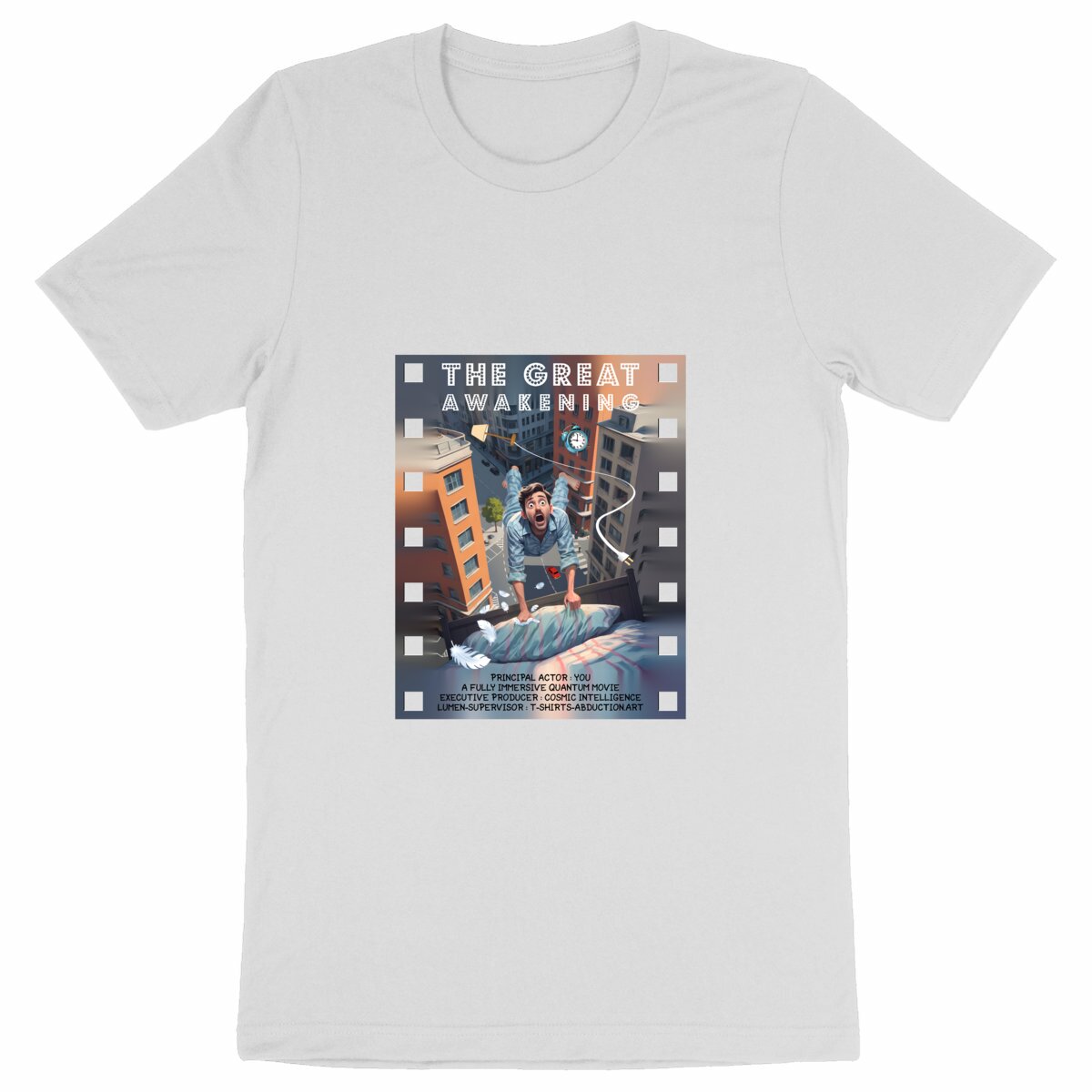 Image back ❀ T-Shirt Mi-Épais Unisexe ~Premium+ ✦ THE GREAT AWAKENING [🌐 EN] ✨