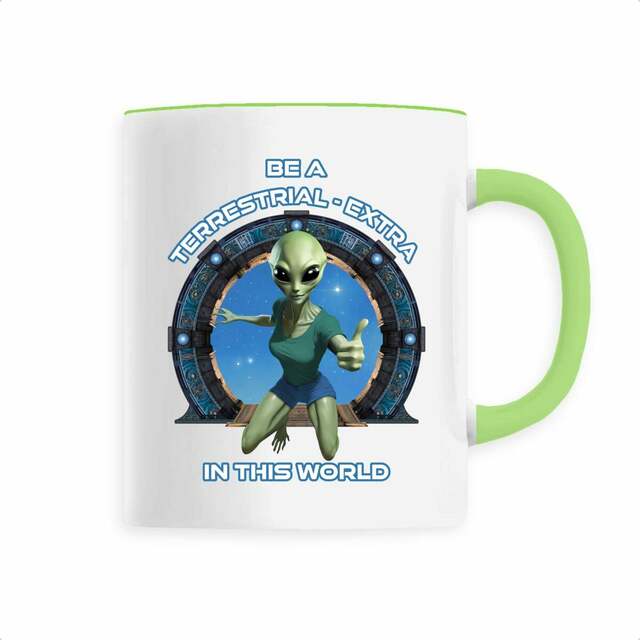 Image back ❀ Mug Céramique Imprimé Sur Chaque Côté ~Premium ✦ ZETA (ALIEN) [🌐 EN] ✨