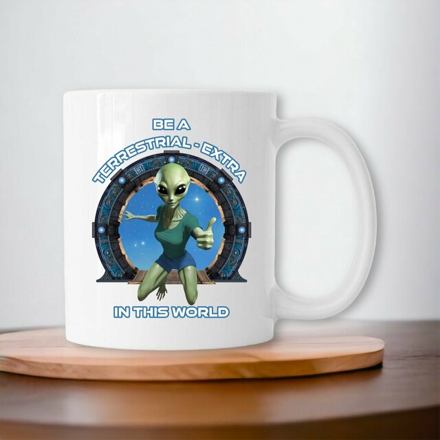 Image front ❀ Mug Céramique Imprimé Sur Chaque Côté ~Premium ✦ ZETA (ALIEN) [🌐 EN] ✨