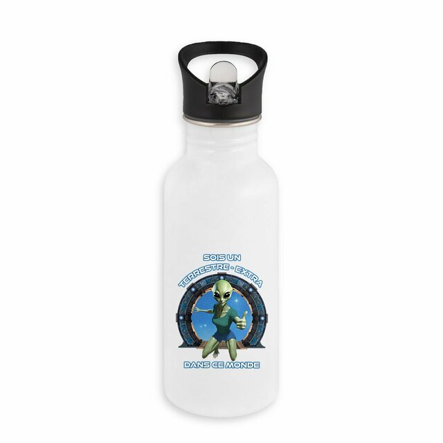 Image back Bouteille Inox ~Premium+ ✦ ZETA (EXTRA-TERRESTRE) [🌐 FR] ✨