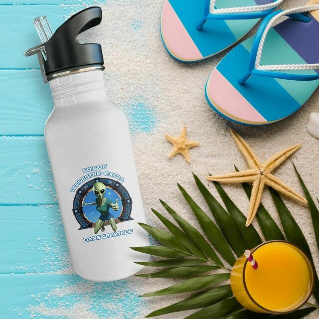 Image front Bouteille Inox ~Premium+ ✦ ZETA (EXTRA-TERRESTRE) [🌐 FR] ✨