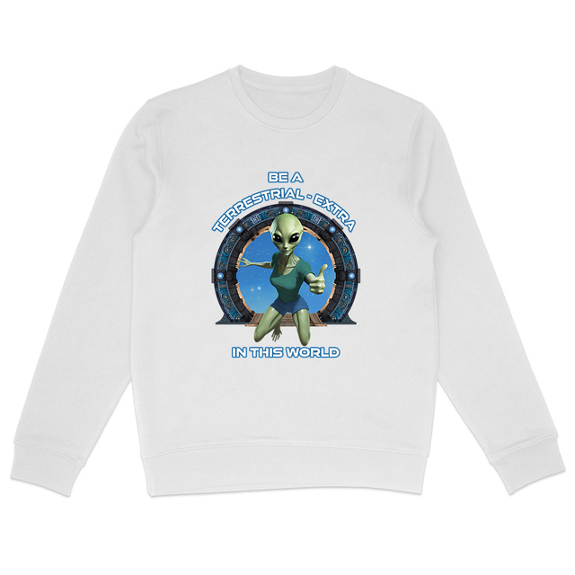Image back ❀ Sweat-Shirt Standard Unisexe ~Premium ✦ ZETA (ALIEN) [🌐 EN] ✨