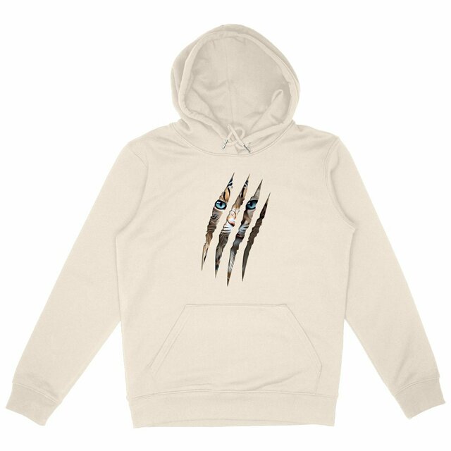 Image back ❀ Sweat-Shirt Épais à Capuche Unisexe ~Premium+ ✦ LA GRIFFE DU CHAT [🌐 INT] ✨