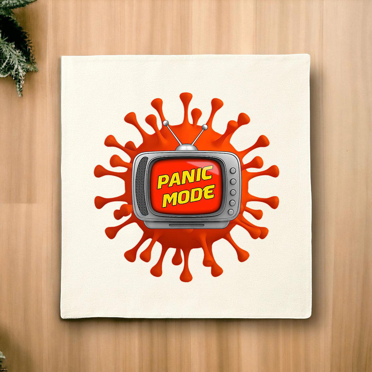 Image front ❀ Housse de coussin ~Premium+ ✦ PANIC MODE [🌐 FR] ✨