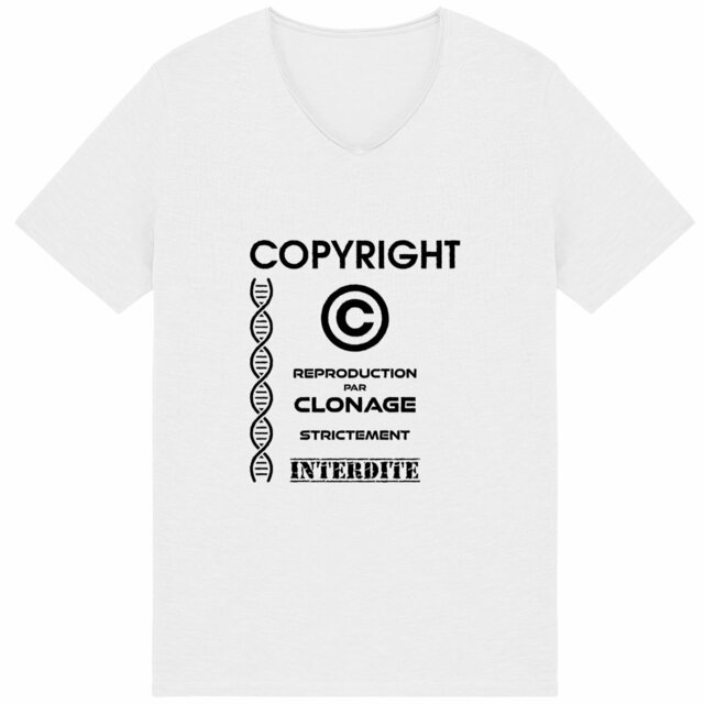 Image back ❀ T-Shirt Léger Homme Slub ~Premium+ ✦ L'ANTI-CLONE [🌐 FR] ✨