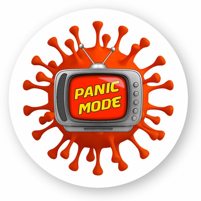 Image du produit ❀ Autocollant Rond / Sticker ~Premium ✦ PANIC MODE [🌐 FR] ✨