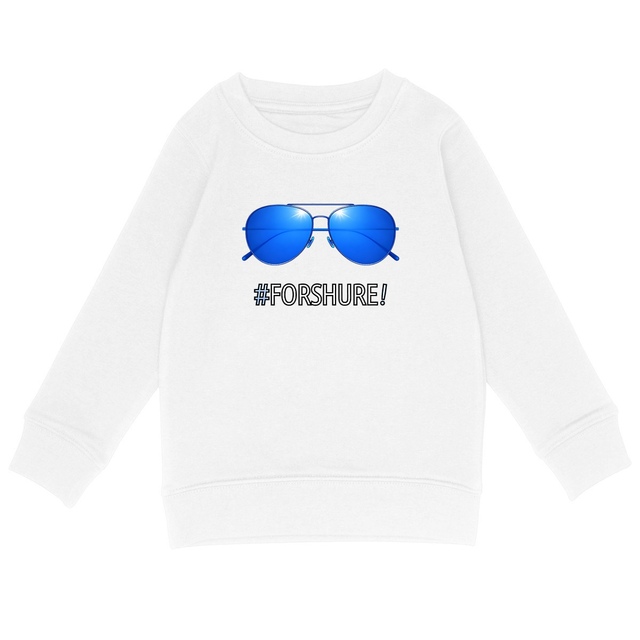 Image back ❀ Sweat-Shirt Standard Unisexe Enfant ~Premium ✧ DAVOS 2026 PARODY [🌐 FR] ✨