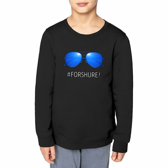 Image front ❀ Sweat-Shirt Standard Unisexe Enfant ~Premium ✧ DAVOS 2026 PARODY [🌐 FR] ✨