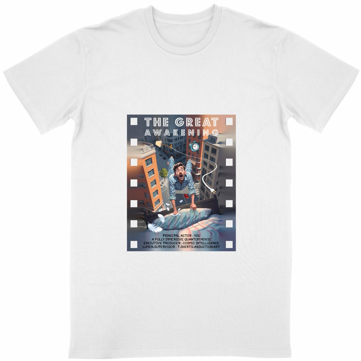 Image back ❀ T-Shirt Léger Classique Unisexe ~Change ✦ THE GREAT AWAKENING [🌐 EN] ✨