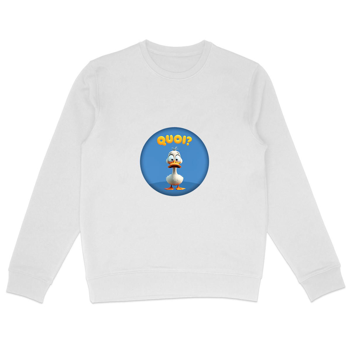 Image back ❀ Sweat-Shirt Standard Unisexe ~Premium ✦ PETIT CANARD [🌐 FR] ✨