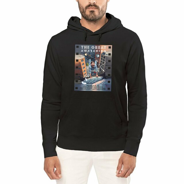 Image front ❀ Sweat-Shirt Standard à Capuche Unisexe ~Premium ✦ THE GREAT AWAKENING [🌐 EN] ✨