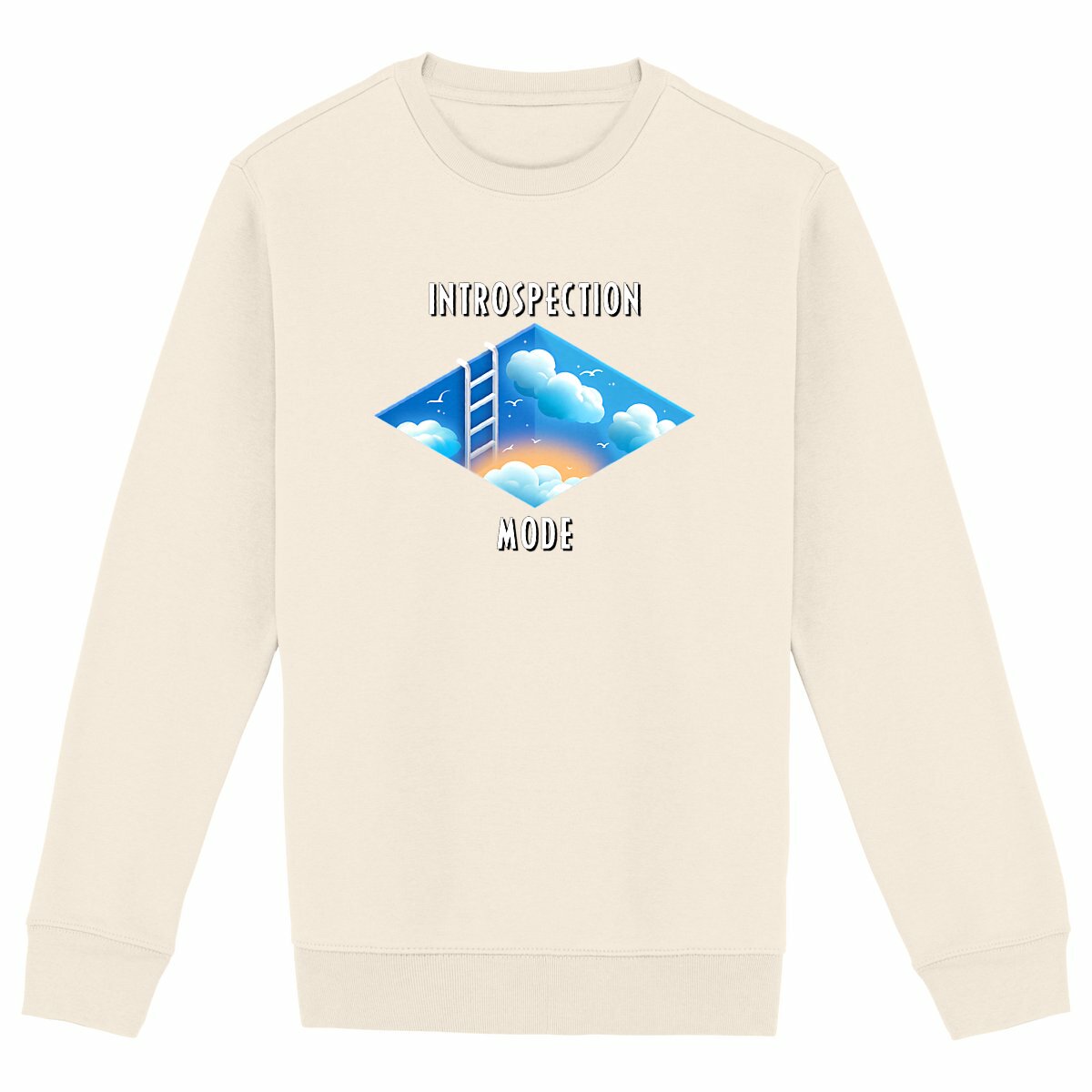 Image back ❀ Sweat-Shirt Épais Unisexe ~Premium+ ✦ INTROSPECTION MODE [🌐 INT] ✨