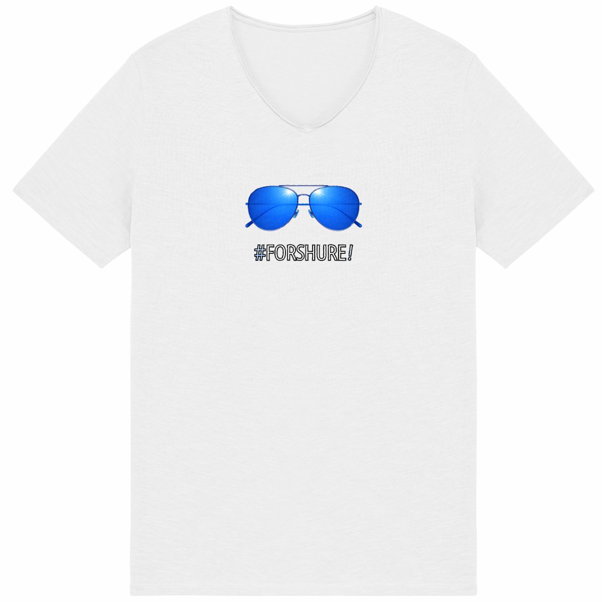 Image back ❀ T-Shirt Léger Homme Slub ~Premium+ ✧ DAVOS 2026 PARODY [🌐 FR] ✨