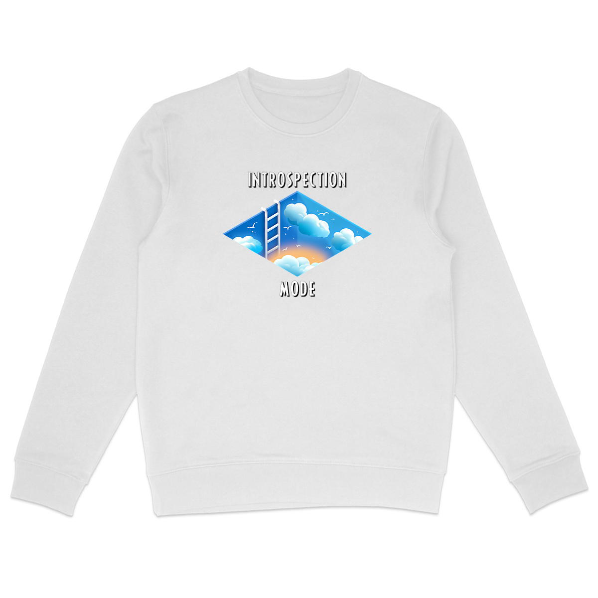 Image back ❀ Sweat-Shirt Standard Unisexe ~Premium ✦ INTROSPECTION MODE [🌐 INT] ✨