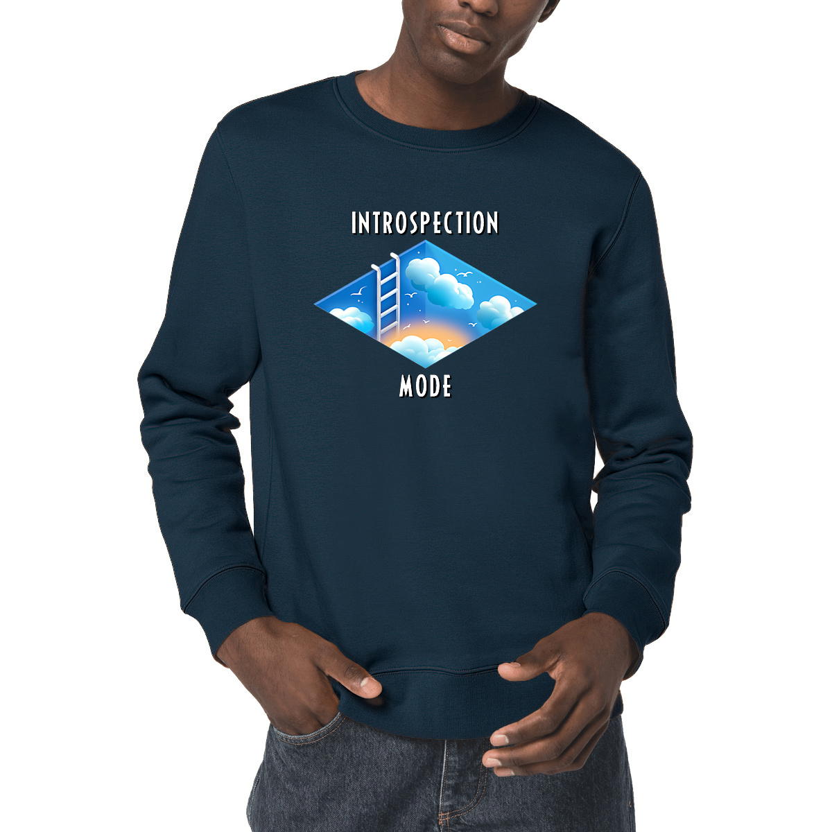 Image front ❀ Sweat-Shirt Standard Unisexe ~Premium ✦ INTROSPECTION MODE [🌐 INT] ✨