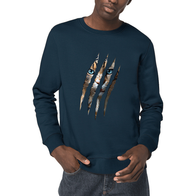 Image front ❀ Sweat-Shirt Standard Unisexe ~Premium ✦ LA GRIFFE DU CHAT [🌐 INT] ✨