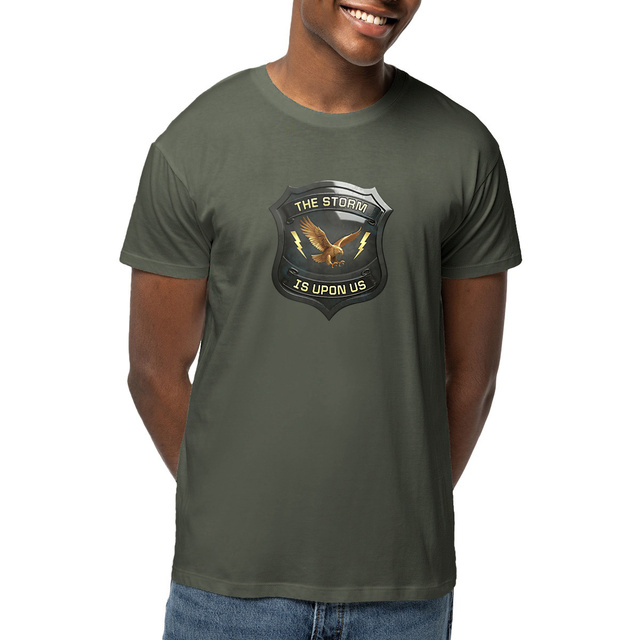 Image front ❀ T-Shirt Mi-Léger Unisexe ~Premium ✦ THE STORM IS UPON US [🌐 EN] ✨