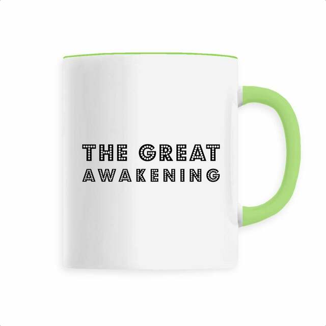 Image back ❀ Mug Céramique Imprimé Sur Chaque Côté ~Premium ✦ THE GREAT AWAKENING [🌐 EN] ✨
