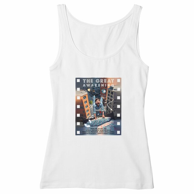 Image back ❀ Débardeur Mi-Léger Femme Cintré ~Premium ✦ THE GREAT AWAKENING [🌐 EN] ✨