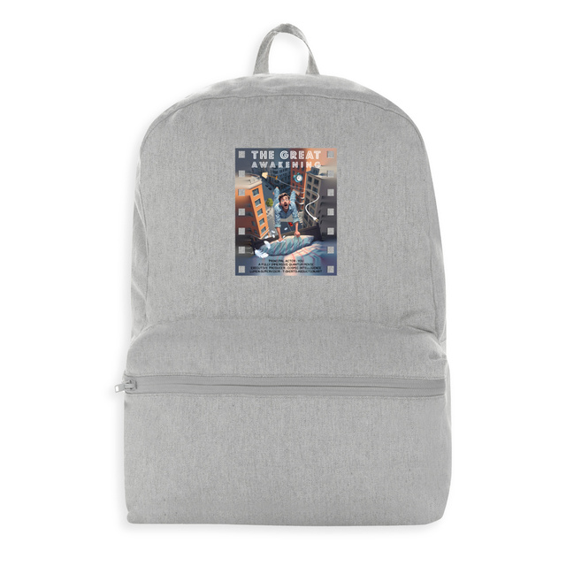 Image front Sac à dos 100% Recyclé ✦ THE GREAT AWAKENING [🌐 EN] ✨