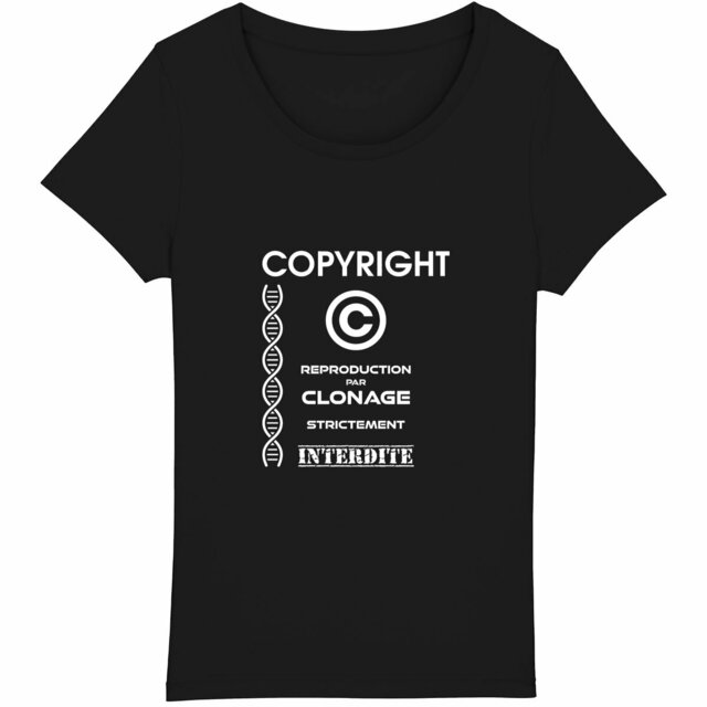 Image back ❀ T-Shirt Léger Femme ~Premium ✦ L'ANTI-CLONE [🌐 FR] ✨