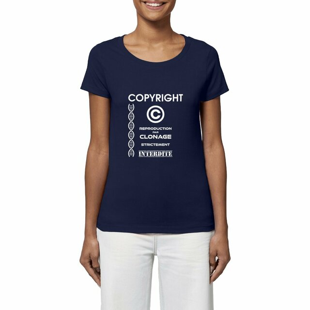 Image front ❀ T-Shirt Léger Femme ~Premium ✦ L'ANTI-CLONE [🌐 FR] ✨