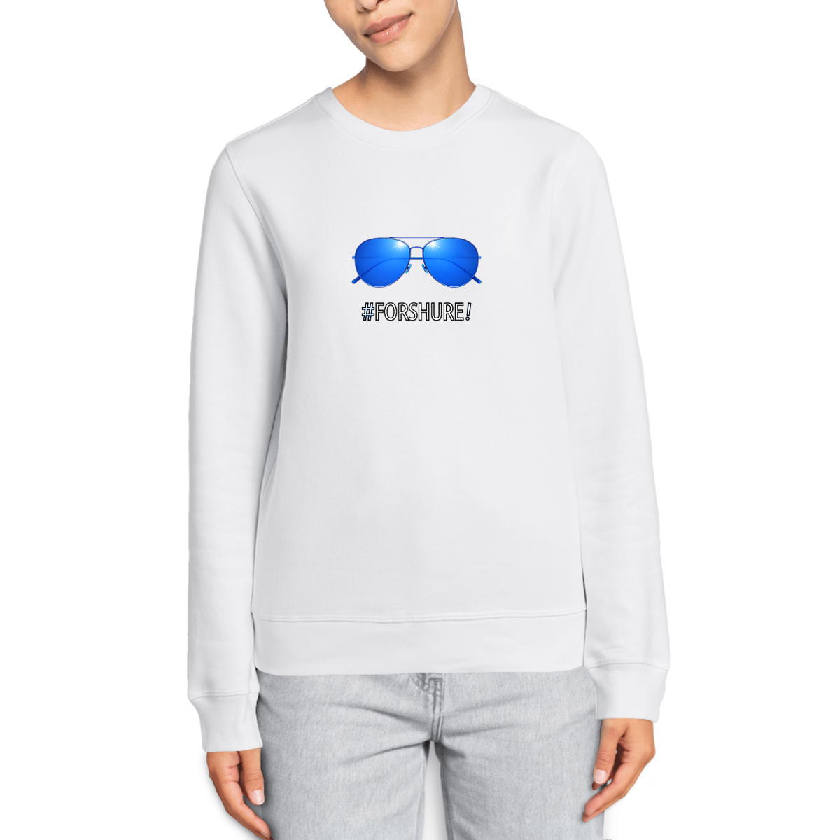 Image front ❀ Sweat-Shirt Standard Unisexe ~Premium ✧ DAVOS 2026 PARODY [🌐 FR] ✨