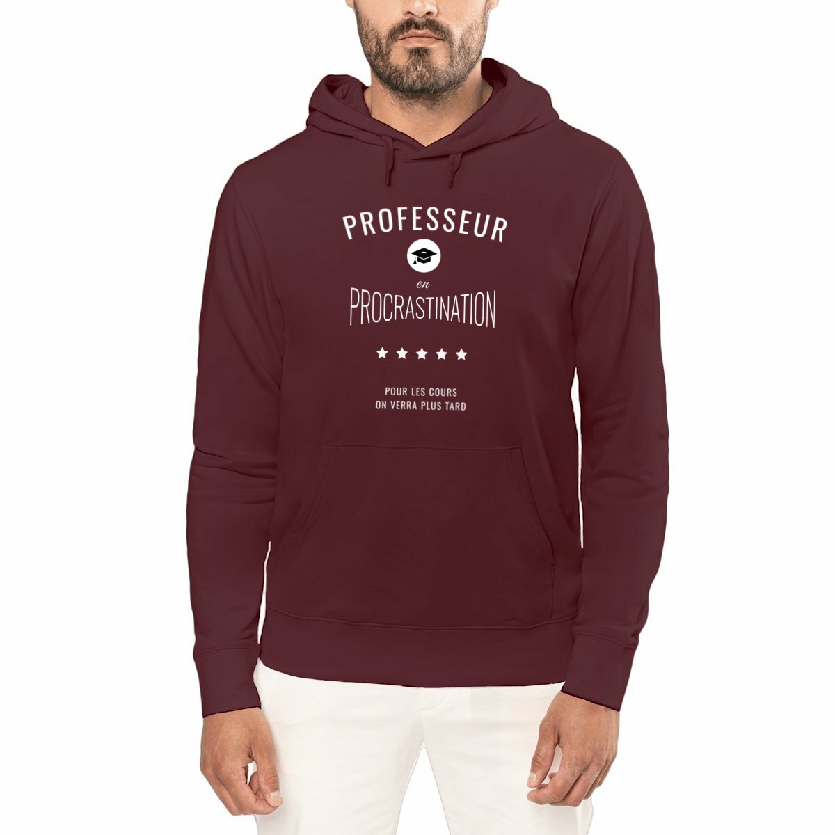Image front ❀ Sweat-Shirt Standard à Capuche Unisexe ~Premium ✦ PROCRASTINATION [🌐 FR] ✨