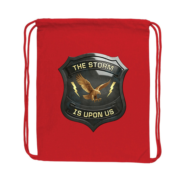 Image back ❀ Sac À Dos À Cordelettes Recyclé ~Premium ✦ THE STORM IS UPON US [🌐 EN] ✨