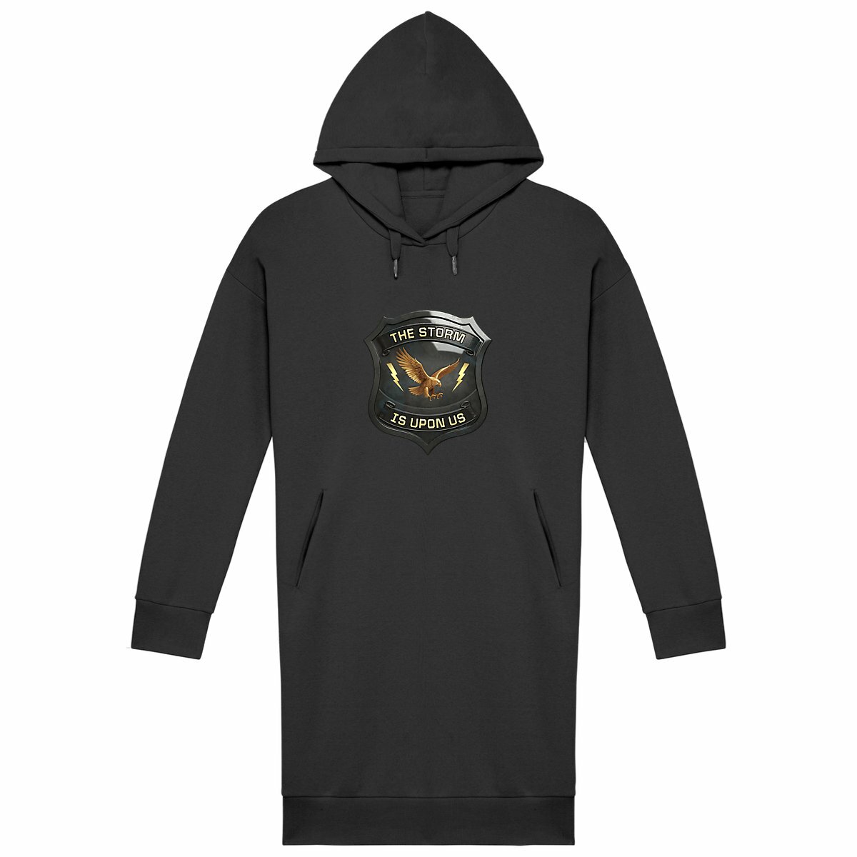 Image back ❀ Robe Sweat Lourde à Capuche Femme ~Premium+ ✦ THE STORM IS UPON US [🌐 EN] ✨