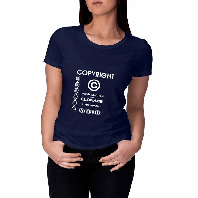 Image front  ❀ T-Shirt Léger Classique Femme ~Change ✦ L'ANTI-CLONE [🌐 FR] ✨