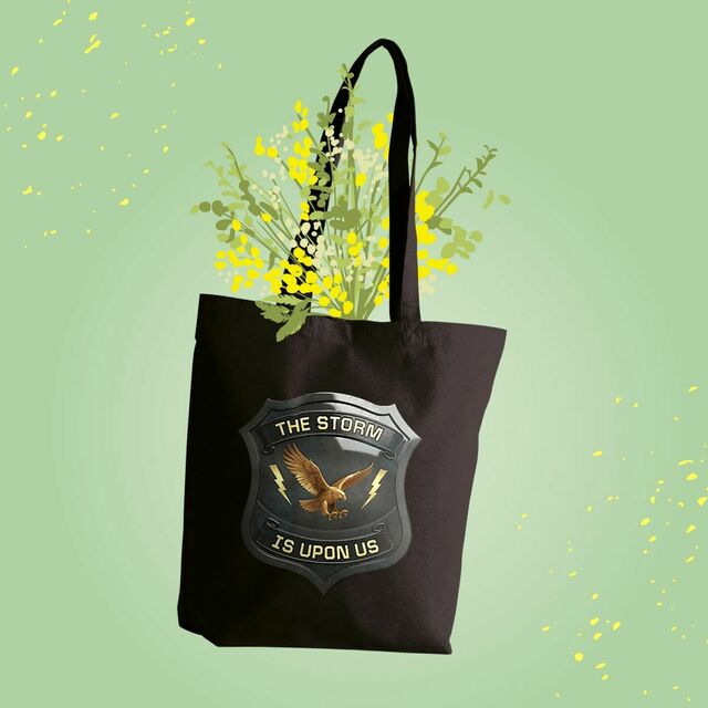 Image front ❀ Totebag Épais ~Premium+ ✦ THE STORM IS UPON US [🌐 EN] ✨