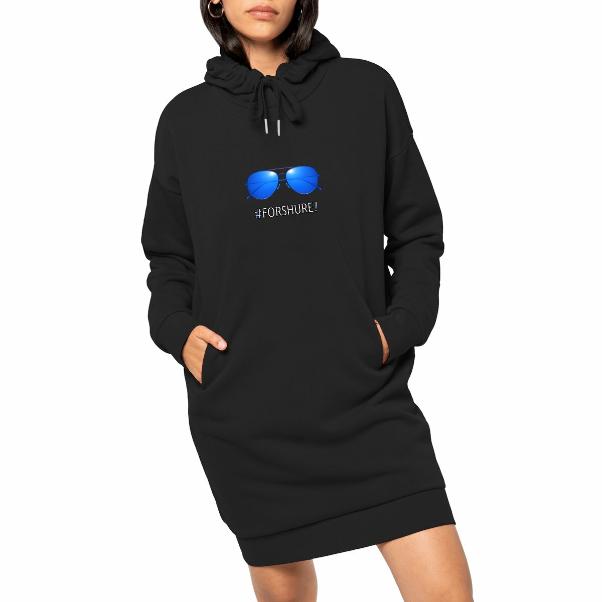 Image front ❀ Robe Sweat Lourde à Capuche Femme ~Premium+ ✧ DAVOS 2026 PARODY [🌐 FR] ✨