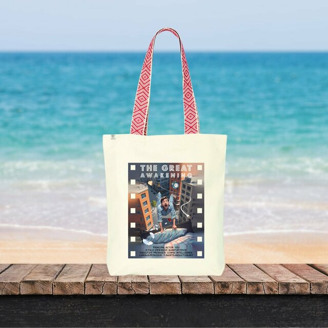 Image front ❀ Totebag Ethnique ~Premium+ ✦ THE GREAT AWAKENING [🌐 EN] ✨