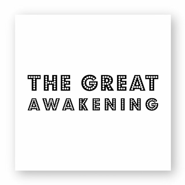 Image front ❀ Autocollant Carré / Sticker ~Premium ✦ THE GREAT AWAKENING [🌐 EN] ✨