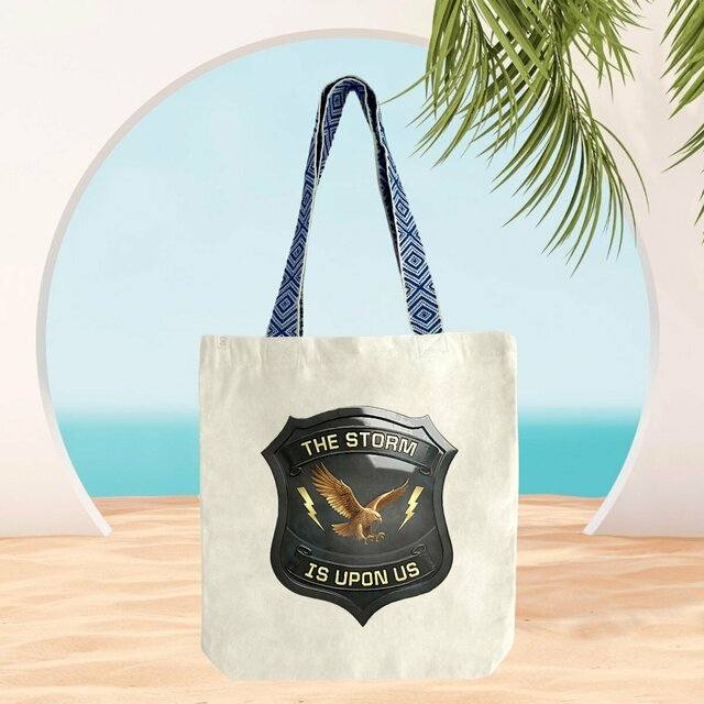 Image front ❀ Totebag Ethnique ~Premium+ ✦ THE STORM IS UPON US [🌐 EN] ✨